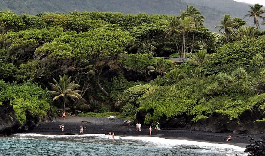 Waiʻānapanapa State Park, Hawaii, USA